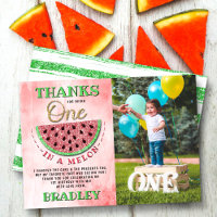 One In A Melon 1st Birthday Photo