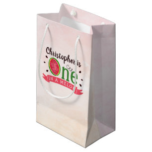 One In A Melon 1st Birthday Small Gift Bag