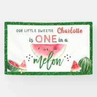 One in a Melon 1st Birthday Watermelon Party