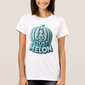 One in a Melon Baby Announcement  T-Shirt