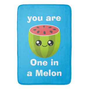 One in a Melon Bath Mat