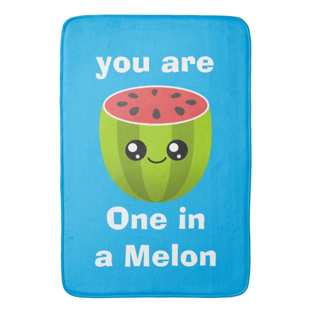 One in a Melon Bath Mat (Front Vertical)