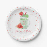 One In A Melon Birthday Party Watermelon Smoothie