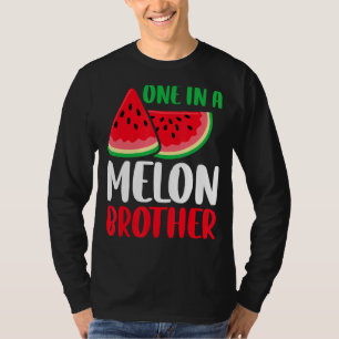 One In A Melon Brother Watermelon Family Matching T-Shirt
