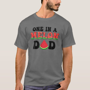 One In A Melon Dad Matching Family Vacation Beach T-Shirt