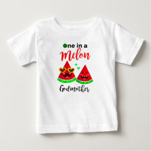 One In A Melon Godmother Watermelon Cute Baby T-Shirt