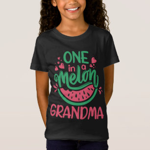 One In A Melon Grandma Summer Fruit Watermelon The T-Shirt