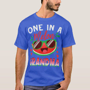 One In A Melon Grandma Watermelon Family Matching T-Shirt