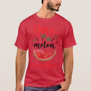 One in a Melon Grandma Watermelon Summer Family Ma T-Shirt