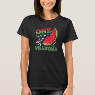 One In A Melon Grandma Watermelon T-Shirt