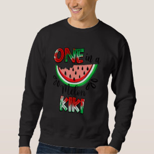 One In A Melon Kiki Watermelon Matching Family Fru Sweatshirt