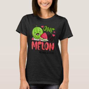 One In A Melon Lunch Lady Life Watermelon Summer T-Shirt