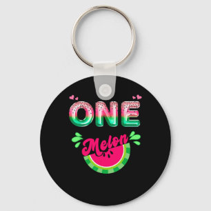 One In A Melon Mum Outfit Birthday Matching Group Key Ring