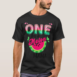One In A Melon Mum Outfit Birthday Matching Group T-Shirt