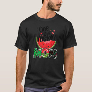 One In A Melon Mum Summer Family Matching Watermel T-Shirt