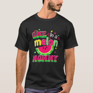One In A Melon Mummy Bday Matching Group Summer T-Shirt
