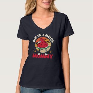 One In A Melon Mummy Large Fruit Watermelon T-Shirt
