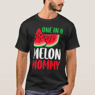 One In A Melon Mummy Watermelon Family Matching T-Shirt