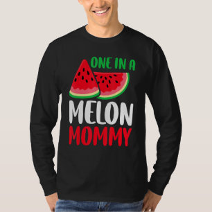 One In A Melon Mummy Watermelon Family Matching T-Shirt