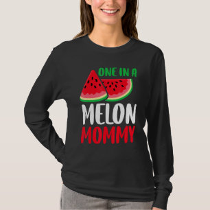One In A Melon Mummy Watermelon Family Matching T-Shirt