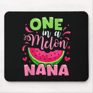 One In A Melon Nana Summer Birthday Party Family M Mouse Mat