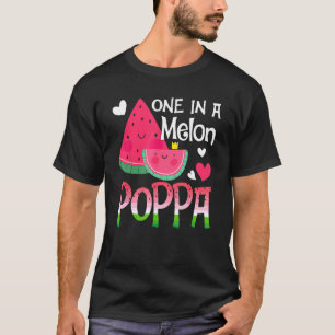 One In A Melon Poppa Watermelon Family Matching T-Shirt