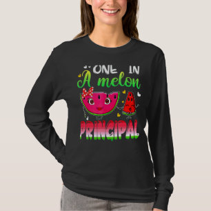 One In A Melon Principal Watermelon T-Shirt