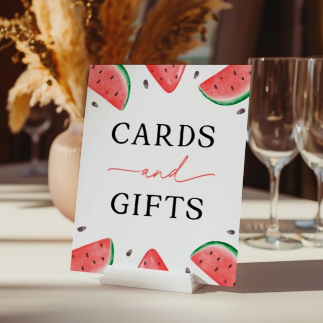 One In A Melon Sign Watermelon Cards And Gifts (Creator Uploaded)