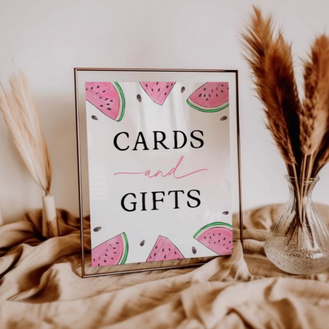 One In A Melon Sign Watermelon Cards And Gifts (Creator Uploaded)