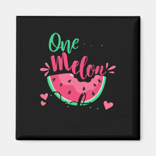 One In A Melon Sister Summer Birthday Party Matchi Magnet