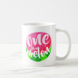 One in a Melon Sweet Summer Watermelon Coffee Mug