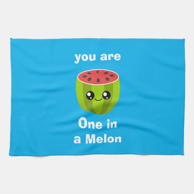 One in a Melon Tea Towel (Horizontal)