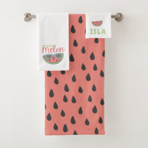 One In A Melon Towel Set