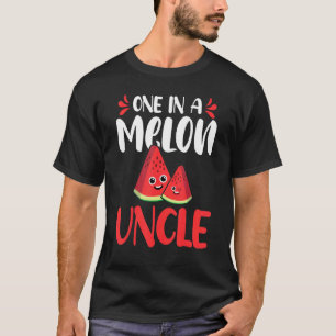 One In A Melon Uncle Watermelon Family Matching T-Shirt