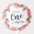One in a Melon Watercolor Watermelon 1st Birthday