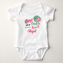 One in a Melon Watermelon 1st Birthday shirt