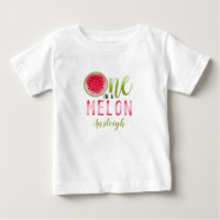 One In A Melon Watermelon First Birthday
