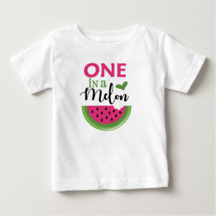 One in a Melon Watermelon Pink T-shirt