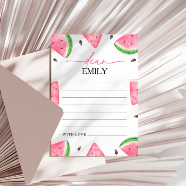 One In A Melon Watermelon Time Capsule Card (Creator Uploaded)