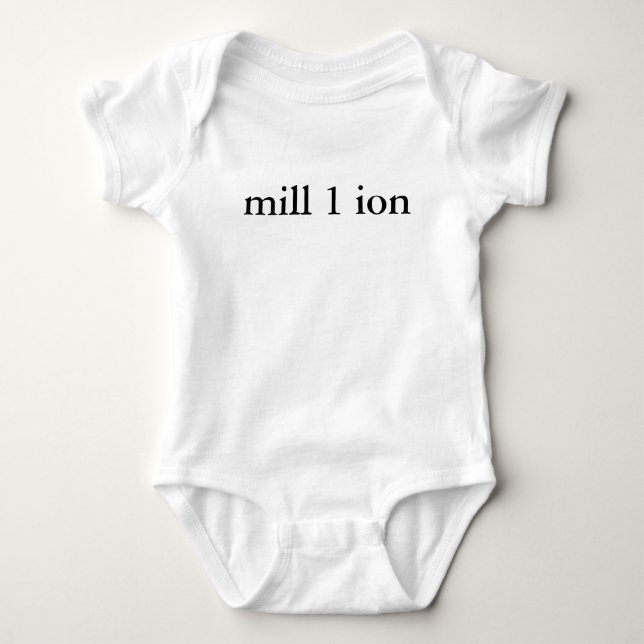 One in a Million Baby Shirt (Front)