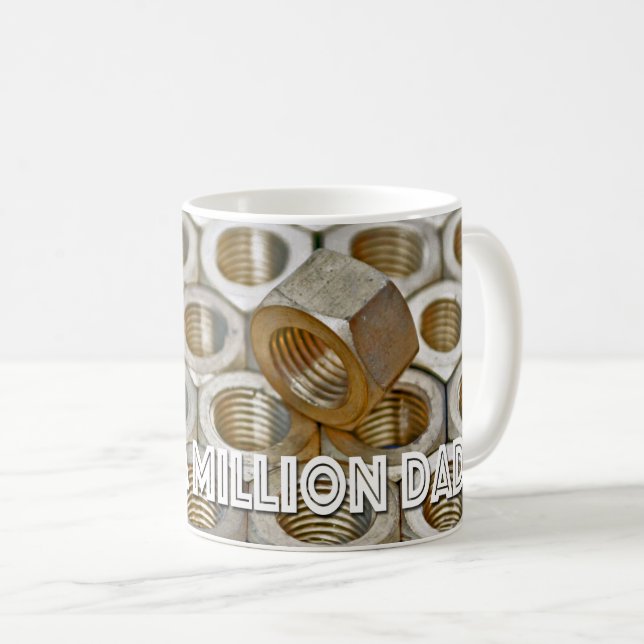 One in a Million Nut Father’s Day Car Coffee Mug (Front Right)