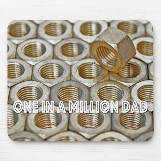 One in a Million Nut Father’s Day Mouse Mat (Front)
