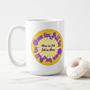 "One in All" White 15 oz Mug