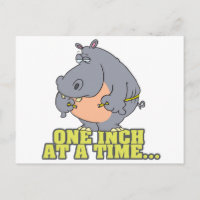 one inch at a time diet hippo humour