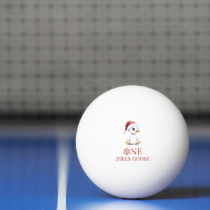 One Jolly Goose December First Birthday Ping Pong Ball