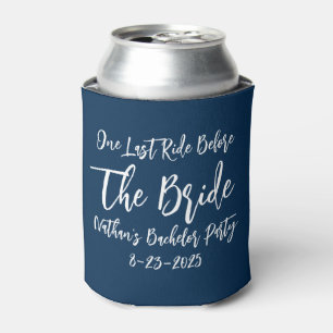 One Last Ride Before The Bride Blue Cooler