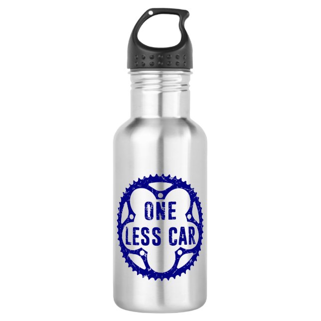 One Less Car 532 Ml Water Bottle (Front)