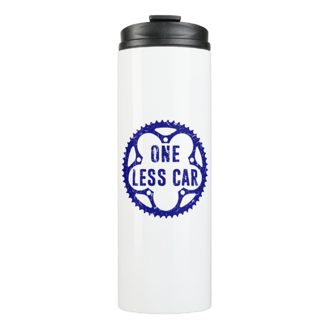One Less Car Thermal Tumbler (Front)