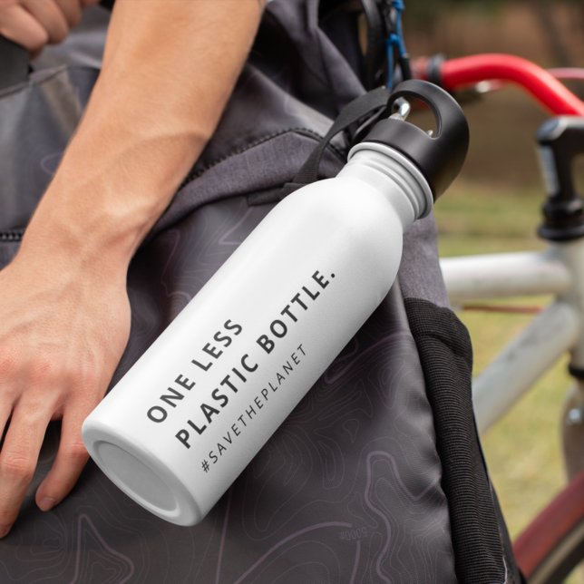 One Less Plastic | Save The Planet Eco Modern 710 Ml Water Bottle