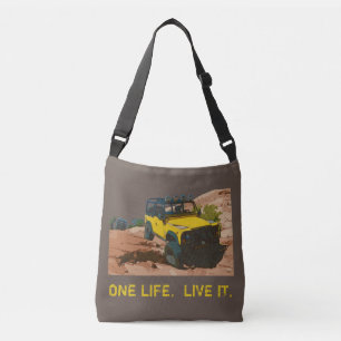 ONE LIFE. LIVE IT. CROSSBODY BAG